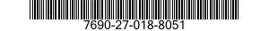 7690-27-018-8051 DECAL 7690270188051 270188051