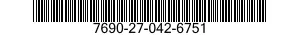7690-27-042-6751 MARKER,IDENTIFICATION 7690270426751 270426751