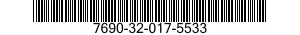 7690-32-017-5533 LABEL 7690320175533 320175533