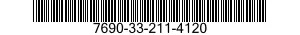 7690-33-211-4120 LABEL 7690332114120 332114120