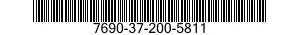 7690-37-200-5811  7690372005811 372005811