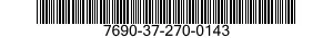 7690-37-270-0143  7690372700143 372700143