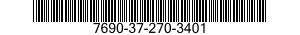 7690-37-270-3401  7690372703401 372703401