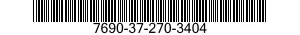 7690-37-270-3404  7690372703404 372703404