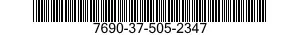 7690-37-505-2347  7690375052347 375052347