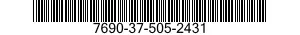 7690-37-505-2431  7690375052431 375052431