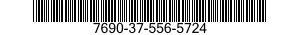 7690-37-556-5724  7690375565724 375565724