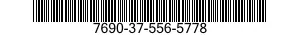 7690-37-556-5778  7690375565778 375565778