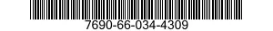 7690-66-034-4309 MARKER,IDENTIFICATION 7690660344309 660344309