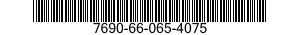 7690-66-065-4075 LABEL 7690660654075 660654075