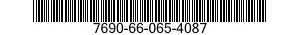 7690-66-065-4087 LABEL 7690660654087 660654087