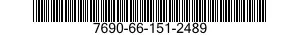 7690-66-151-2489 MARKER SET,IDENTIFICATION 7690661512489 661512489