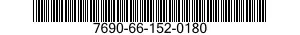 7690-66-152-0180 MARKER,IDENTIFICATION 7690661520180 661520180