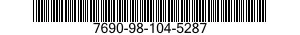 7690-98-104-5287  7690981045287 981045287