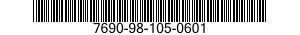 7690-98-105-0601 MARKER,IDENTIFICATION 7690981050601 981050601