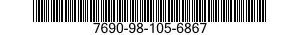 7690-98-105-6867  7690981056867 981056867