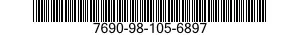 7690-98-105-6897  7690981056897 981056897