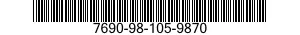 7690-98-105-9870 DECAL 7690981059870 981059870