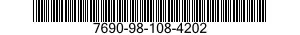 7690-98-108-4202  7690981084202 981084202