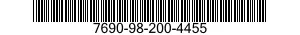 7690-98-200-4455 LABEL 7690982004455 982004455