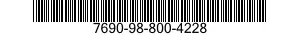 7690-98-800-4228  7690988004228 988004228