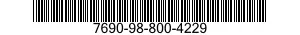 7690-98-800-4229  7690988004229 988004229