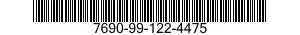 7690-99-122-4475 LABEL 7690991224475 991224475