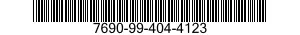 7690-99-404-4123 PLATE,IDENTIFICATION 7690994044123 994044123