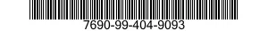 7690-99-404-9093 LABEL 7690994049093 994049093