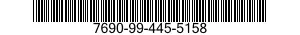7690-99-445-5158 LABEL 7690994455158 994455158