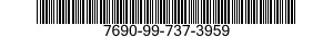 7690-99-737-3959 LABEL 7690997373959 997373959