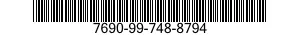 7690-99-748-8794 LABEL 7690997488794 997488794