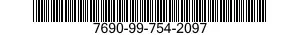 7690-99-754-2097  7690997542097 997542097
