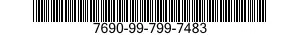 7690-99-799-7483  7690997997483 997997483