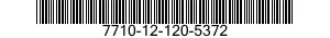 7710-12-120-5372  7710121205372 121205372