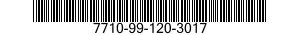7710-99-120-3017  7710991203017 991203017