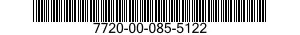7720-00-085-5122  7720000855122 000855122