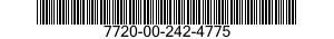 7720-00-242-4775  7720002424775 002424775