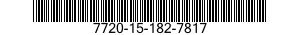 7720-15-182-7817 PIATTI PER BATTERIA 7720151827817 151827817