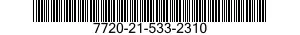 7720-21-533-2310  7720215332310 215332310