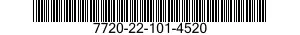 7720-22-101-4520 NODESTOL,TRAE 7720221014520 221014520