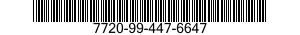 7720-99-447-6647  7720994476647 994476647