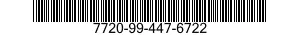 7720-99-447-6722  7720994476722 994476722