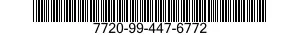 7720-99-447-6772  7720994476772 994476772
