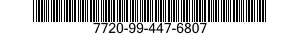 7720-99-447-6807  7720994476807 994476807