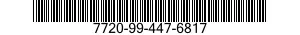 7720-99-447-6817  7720994476817 994476817