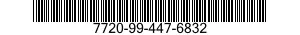 7720-99-447-6832  7720994476832 994476832