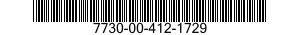 7730-00-412-1729  7730004121729 004121729