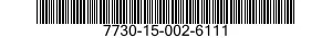 7730-15-002-6111 TELEVISION SET 7730150026111 150026111