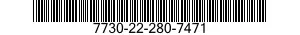 7730-22-280-7471  7730222807471 222807471